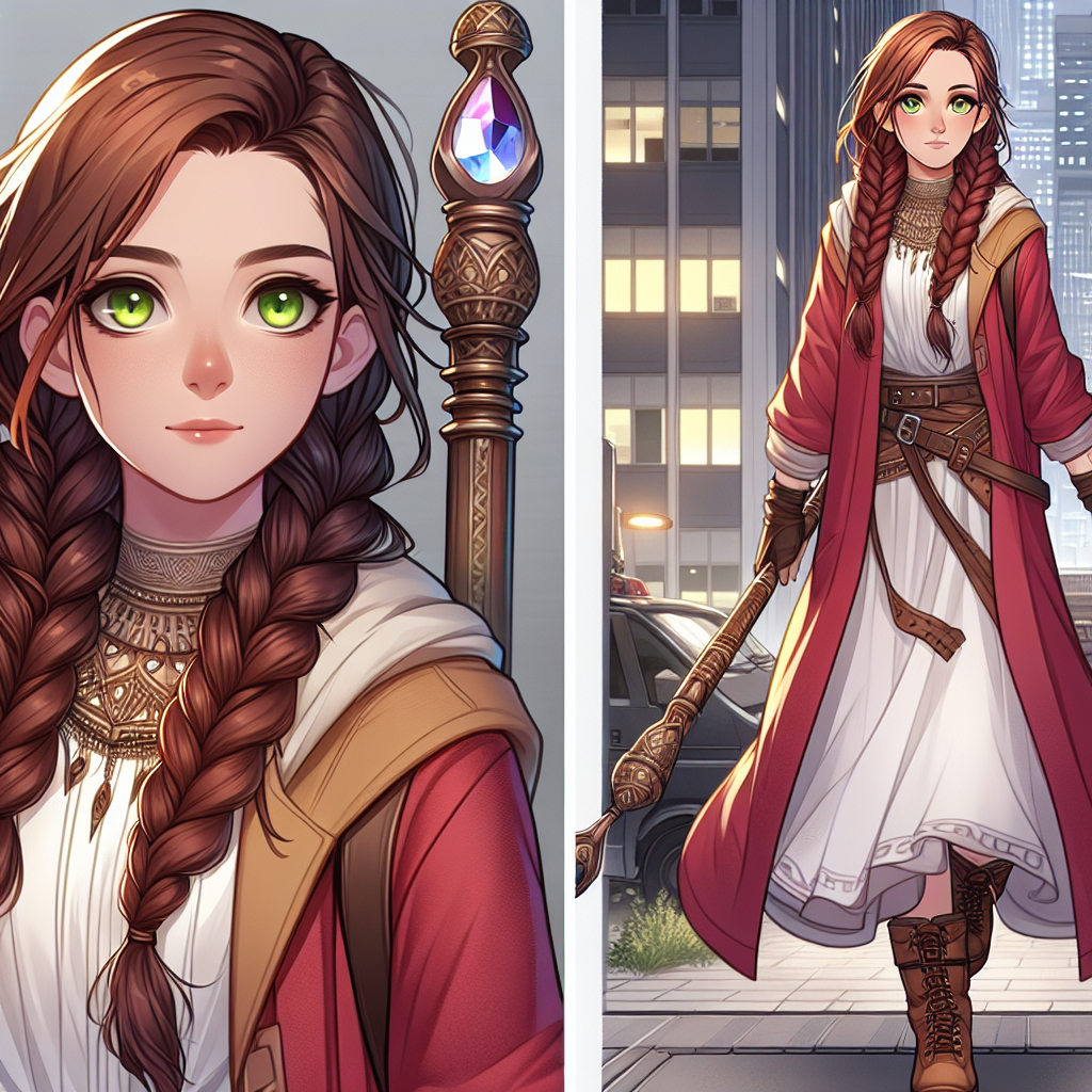 Make a realistic aerith from final fantasy vii